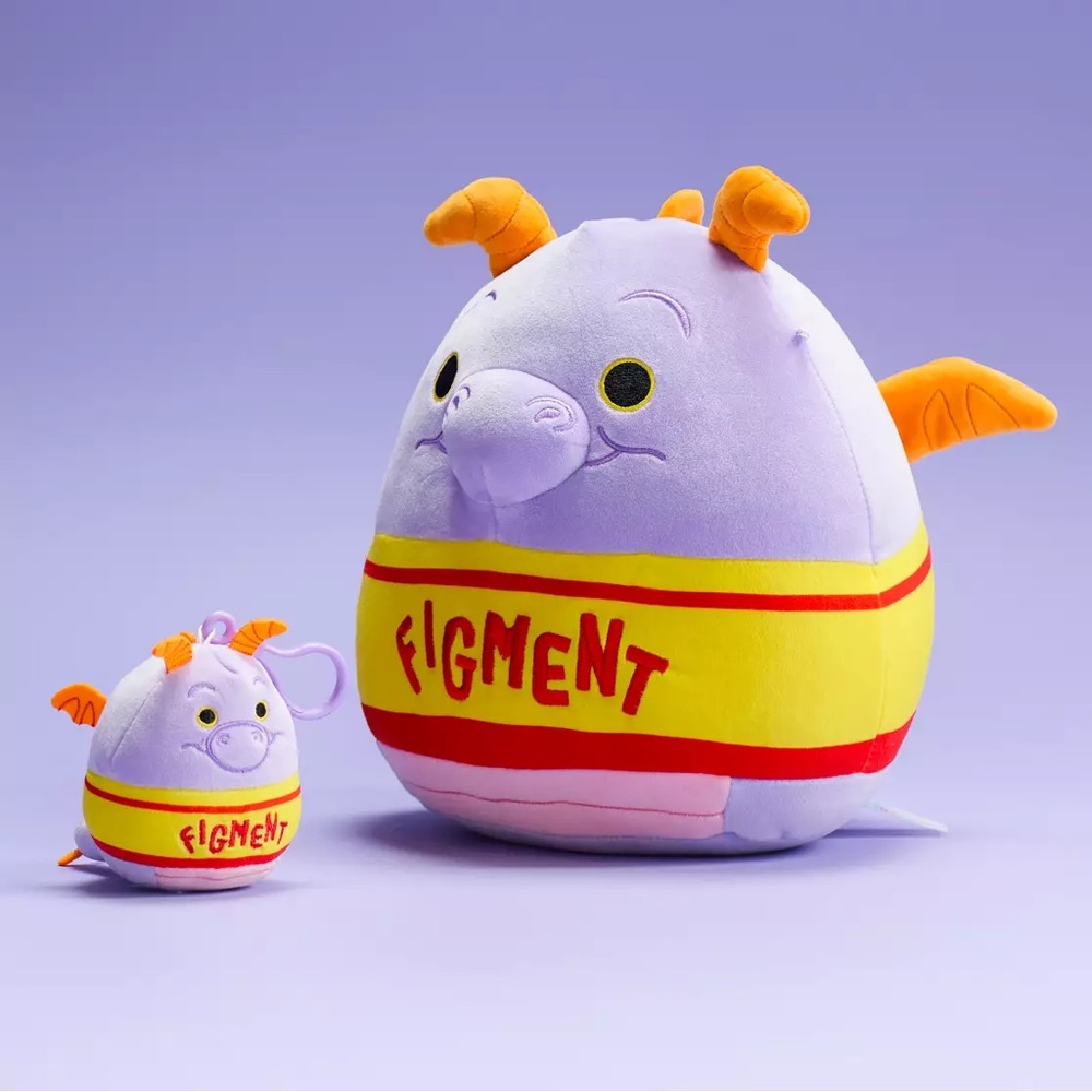 Disney Figment Squishmallow plush and keychain  WDW 2026
